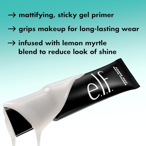 e.l.f. Power Grip Matte Primer - Gel Face Primer