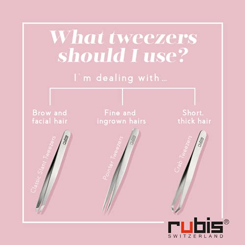 Rubis Tweezer Crab Universal - 1K302C,Rubis Switzerland Swiss Made World Renowned Precision