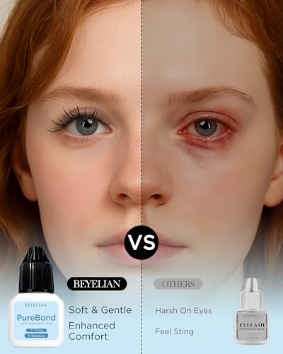 BEYELIAN Strong Hold Eyelash Cluster Glue - 7-11 Days Waterproof, Hypoallergenic