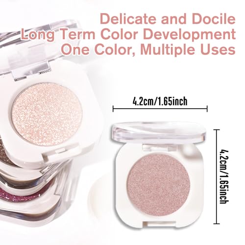 Champagne Shimmer Cream Eyeshadow - Light Gold Metallic