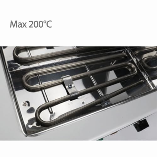 High Temperature Sterilizer, Dry Heat Nail Sterilizer Machine for Nail Tool Bottle, Portable Tool Disinfection Cabinet, Electric Cleaning Box for Esthetician, Laboratory, Salon NV-210
