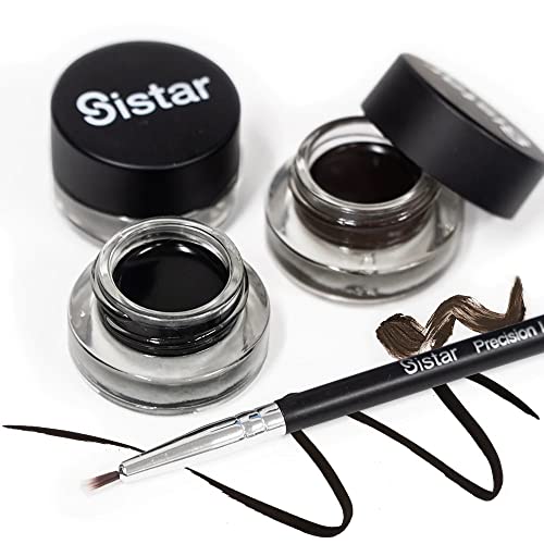 Sistar Gel Pot Liner Ultra Smooth Eyeliner - Ultra Black