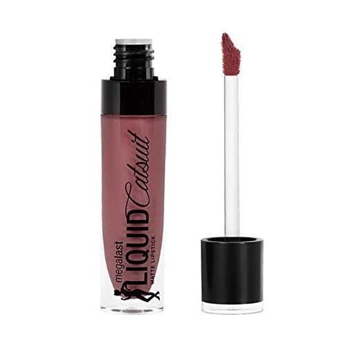 wet n wild Megalast Liquid Catsuit Lipstick, Rebel Rose, 6 Gram