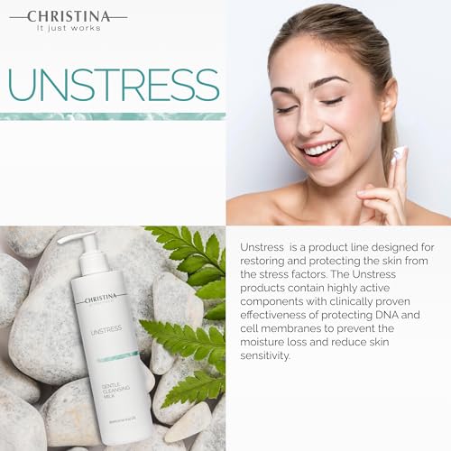 Christina Unstress Soap-Free Cleansing Milk Makeup Remover 300ml