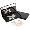 Magnetic Eyeshadow Palette with Mirror - 2 Pack