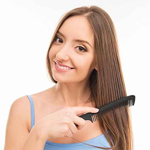 30 Pack Plastic Combs, Wide Longer Teeth Design, Individually Wrapped, Bulk Combs For Hotel, Airbnb, Shelter/Homeless/Home/Charity (8 inch, 30, Count)