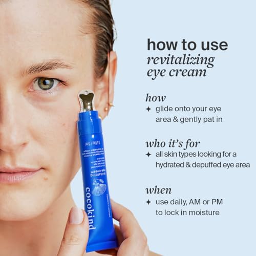 Cocokind Revitalizing Eye Cream with Cool Metal Applicator