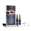 Mina iBrow INK Hybrid Liquid Tint Kit for Professional Hair Color, 14ml - Dark Brown