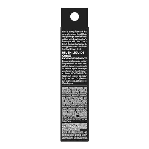 e.l.f. Camo Liquid Blush - High-Pigment, Dewy Finish