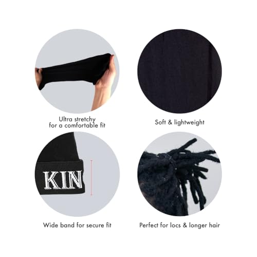 Red by Kiss Dreadlock Stocking Cap for Locs & Long Hair