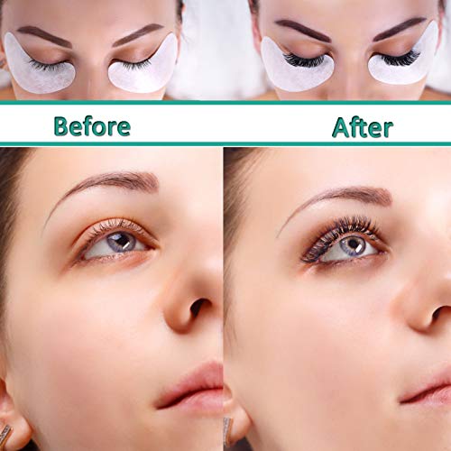 Under Eye Pads for Lash Extensions – 50 Pair Lint-Free Gel Patches