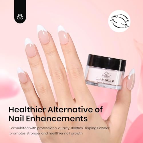 Beetles Dip Powder Nail Kit - 6 Colors Pink & Nude Brown (No Lamp Needed)