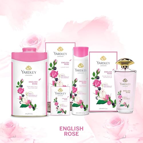 Yardley English Perfumed Talc Rose 250g