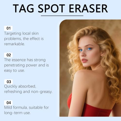 TLOPA Skin Tag Remover Pen 2pcs Professional Kit Salicylic Acid Blemish Treatment