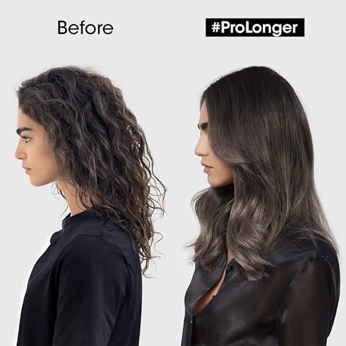 L'Or?al Professionnel Paris Pro Longer Heat Protectant Cream - For Thinned Hair, Fills and Visibly Reduces Appearance of Split Ends, Provides Thicker Hair and Shine