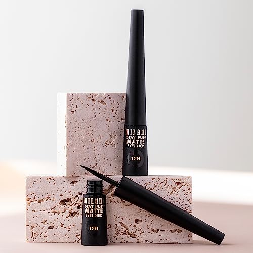 Milani Stay Put Matte Liquid Eyeliner Black 17H