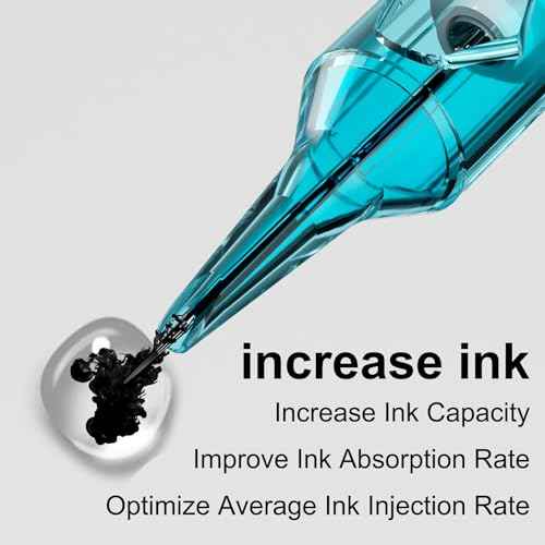 BIGWASP X Tattoo Cartridge Needles 1003RL - 20Pcs 3RL #10 Bugpin 0.30mm 3 Round Liner Disposable Tattoo Needles for Rotary Tattoo Machines