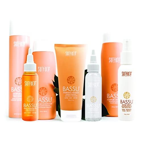 Surface Hair - Bassu Moisture Shampoo - Cleanses, Moisturizes, and Provides Sulfate Free Shine