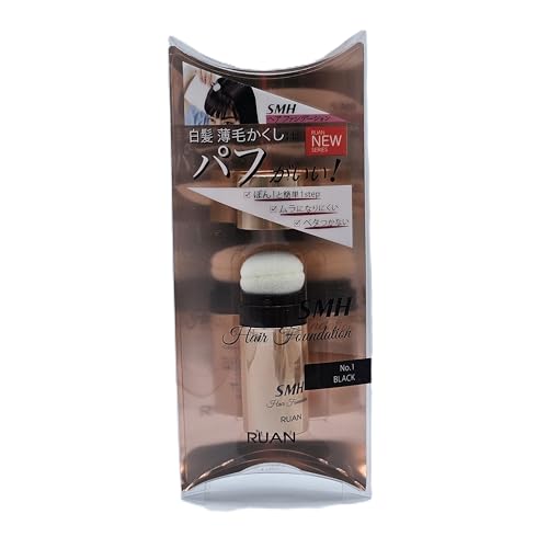 Super Million Hair Powder - Scalp Concealer for Thinning Hair (Black, 3g)