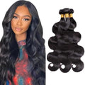 #1B Body Wave Human Hair Bundles 18 20 22 Inch