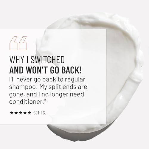 Hairstory New Wash Rich Refill, Ultra-Moisturizing Cleansing Cream for Dry & Thick Hair, Detergent Free Shampoo & Conditioner Alternative, Restores Softness & Shine, 8oz