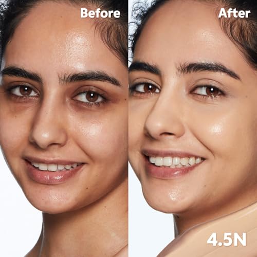 TIRTIR Glide&Hide Blurring Concealer #4.5N - Dual Applicator, Long-Lasting