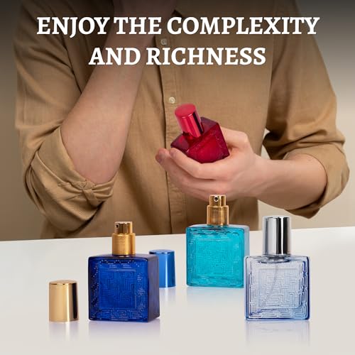 NovoGlow Verse Mini 4-Piece Cologne Gift Set for Men - 25ml