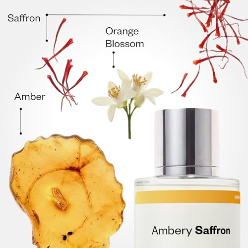 Dossier Ambery Saffron Eau de Parfum - Unisex Luxury Fragrance 50ml