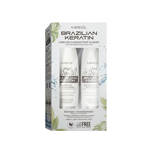 Brazilian Keratin Post-Straightening Shampoo & Conditioner Set