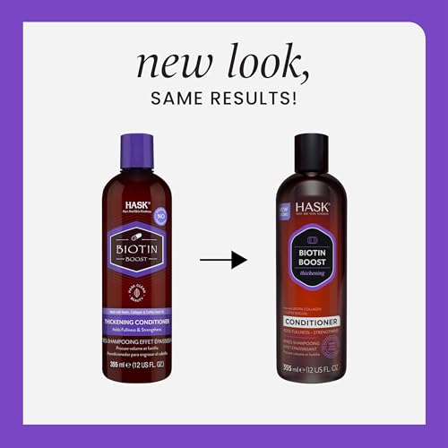 HASK Biotin Boost Thickening Conditioner, 12 Fl Oz
