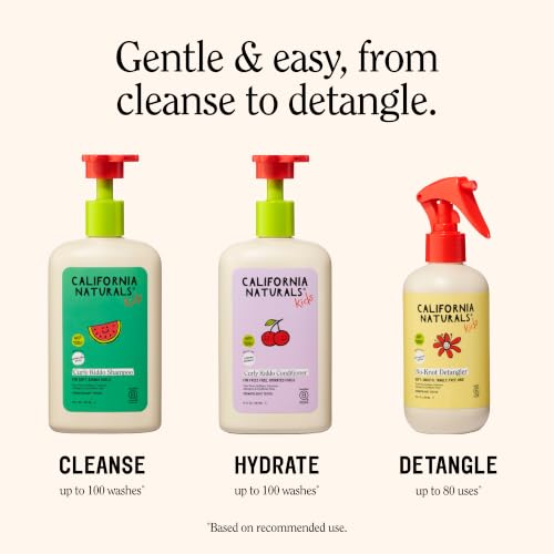 Curly Kiddo Shampoo & Conditioner Set for Kids - 12 oz