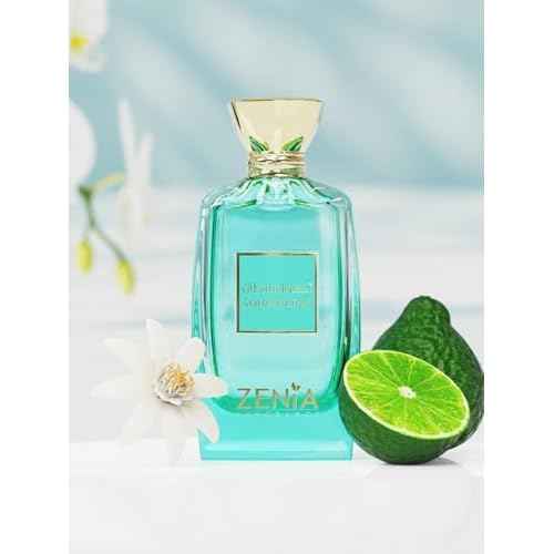 Zenia Aqua Sultan Eau de Parfum EDP Spray Unisex ? 3.4oz / 100ml | Long Lasting Citrus Spicy Woody Fragrance with Bergamot, Neroli, Cinnamon & Tea