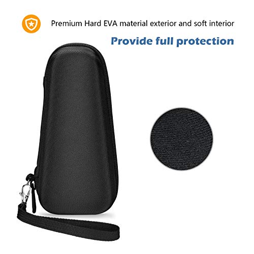 ProCase Carrying Case for Norelco Electric Shaver, Travel Carry Protective Bag for Norelco Men's Trimmer and Shaver 4500 3100 6400 9700 1150x 8900 1100, Father¡¯s Day Choice -Black