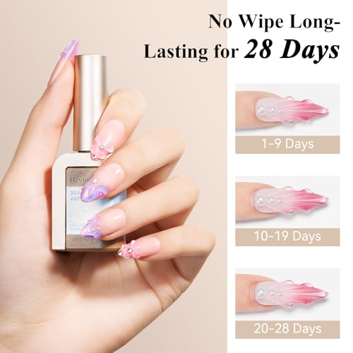 3D Water Drop Gel Nail Polish - Clear Sculpting Gel 12ml