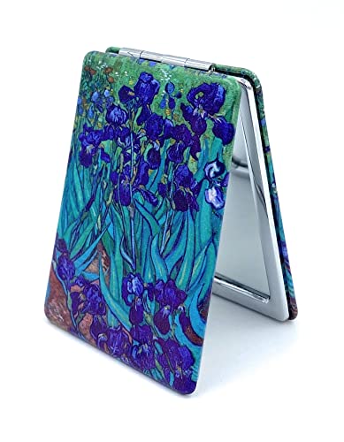 Van Gogh Art Compact Mirror, Foldable Makeup Mirror with Magnification