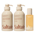 Saltair Body Oil and 2-Pack Body Wash Set ? Moisturizing Cleanser and After-Shower Skincare Duo ? Salt Water Vanilla Scent