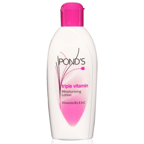 Pond's Triple Vitamin Moisturising Lotion with Vitamins B3, E and C - 100ml