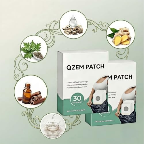Body Wellness Patches for Navel - 30-Day Supply (60 Pcs)