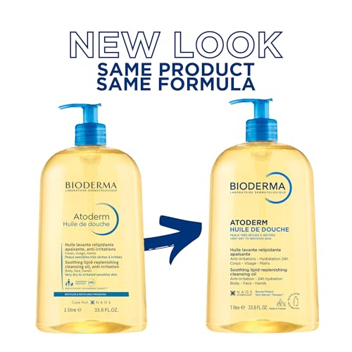 Bioderma Atoderm Shower Oil - Cleansing Oil for Dry Sensitive Skin