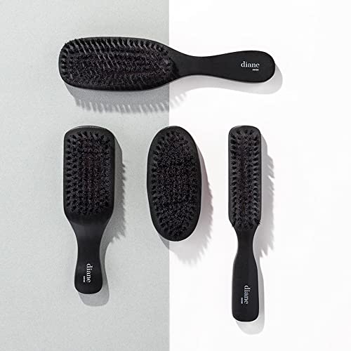 Diane 7-Row 100% Boar Bristle Brush for 360 Waves Fine to Medium Hair