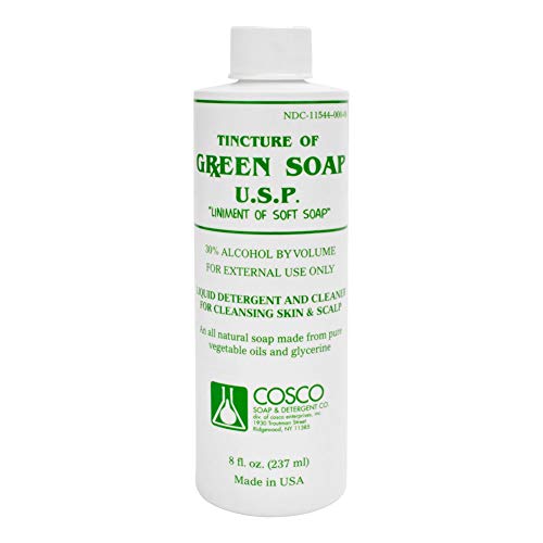 COSCO Pure Liquid Green Soap - 8 oz Medical Prep Wash