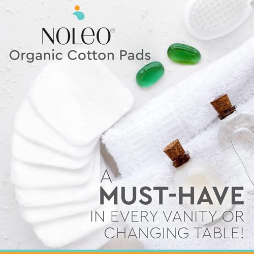 Large Cotton Rounds, 150 Count - Soft Pressed Pads for Baby Skin