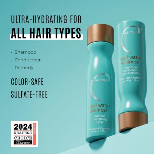 Malibu C Hard Water Wellness Remedy - Shampoo, Conditioner & Mask Set (6 Ct)