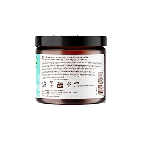 Everyone Super Scalp Scrub - Peppermint & Tea Tree, 8 oz Exfoliator