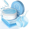 Under Eye Patches Masks - Reduce Puffy Eyes, Dark Circles,Undereye Bags, Wrinkles,Infused Peptide Collagen and Hyaluronic Acid,Vegan Cruelty-Free Self Care