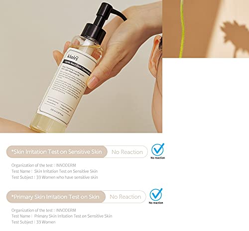 DearKlairs] Gentle Black Fresh Cleansing Oil, a light and spreadable texture, only 6 ingredients (5.07 Fl Oz)