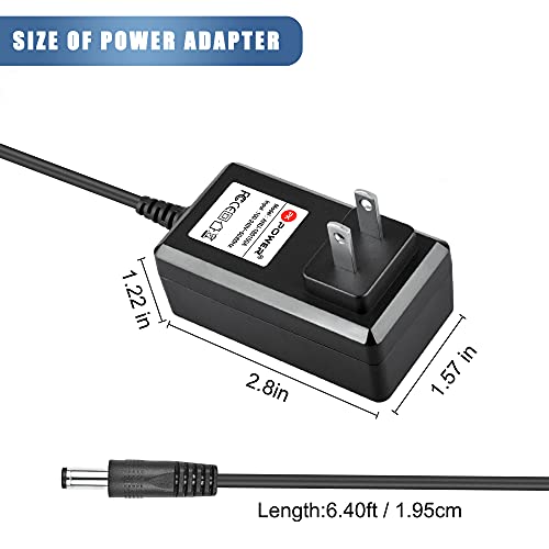 PKPOWER AC Adapter for Braun Silk Epil Lady Shaver Epilator EE110 5306 5316 5317, Power Supply for Braun Silk Epil 3 Perfection SE3170 SE3270 Pl-41-77 V-3 PI-41-77 V-3