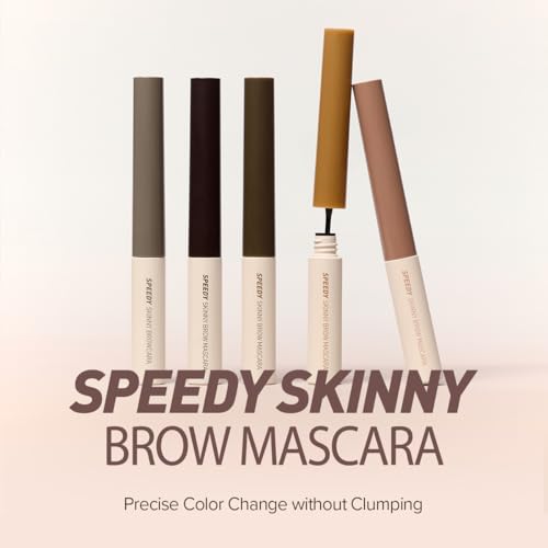 PERIPERA Speedy Skinny Brow Mascara 06 Beige Ash