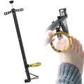 Long Handle Toenail Clippers with Magnifier -Wide Jaw & Ergonomic Design for Seniors, Arthritis & Limited Mobility | Heavy-Duty, No-Bend Trimming(40cm, Black)