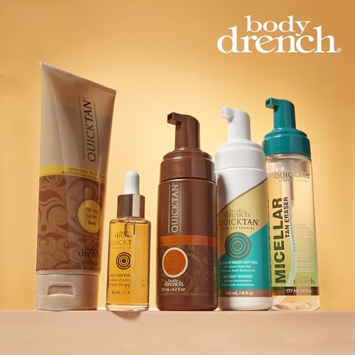 Body Drench QuickTan Instant Self Tanner Bronzing Spray, 6 oz